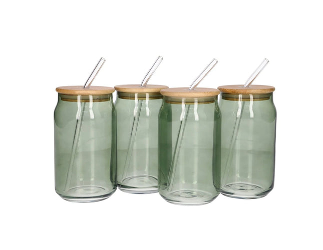 طقم برطمان بالشاليموة الوان 4ق 480مللي