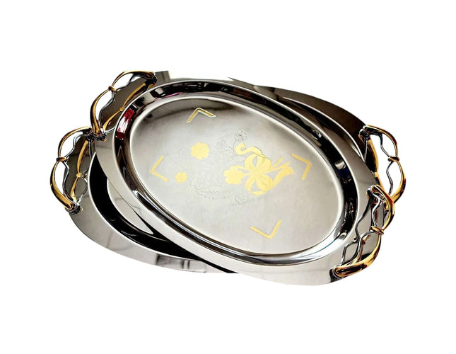 Serving tray set, 2Pcs, Oval