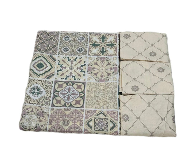 طقم سرير مون عامرية كبير 4ق