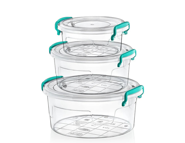 طقم علبة حفظ طعام هوبي لايف تركي 3ق