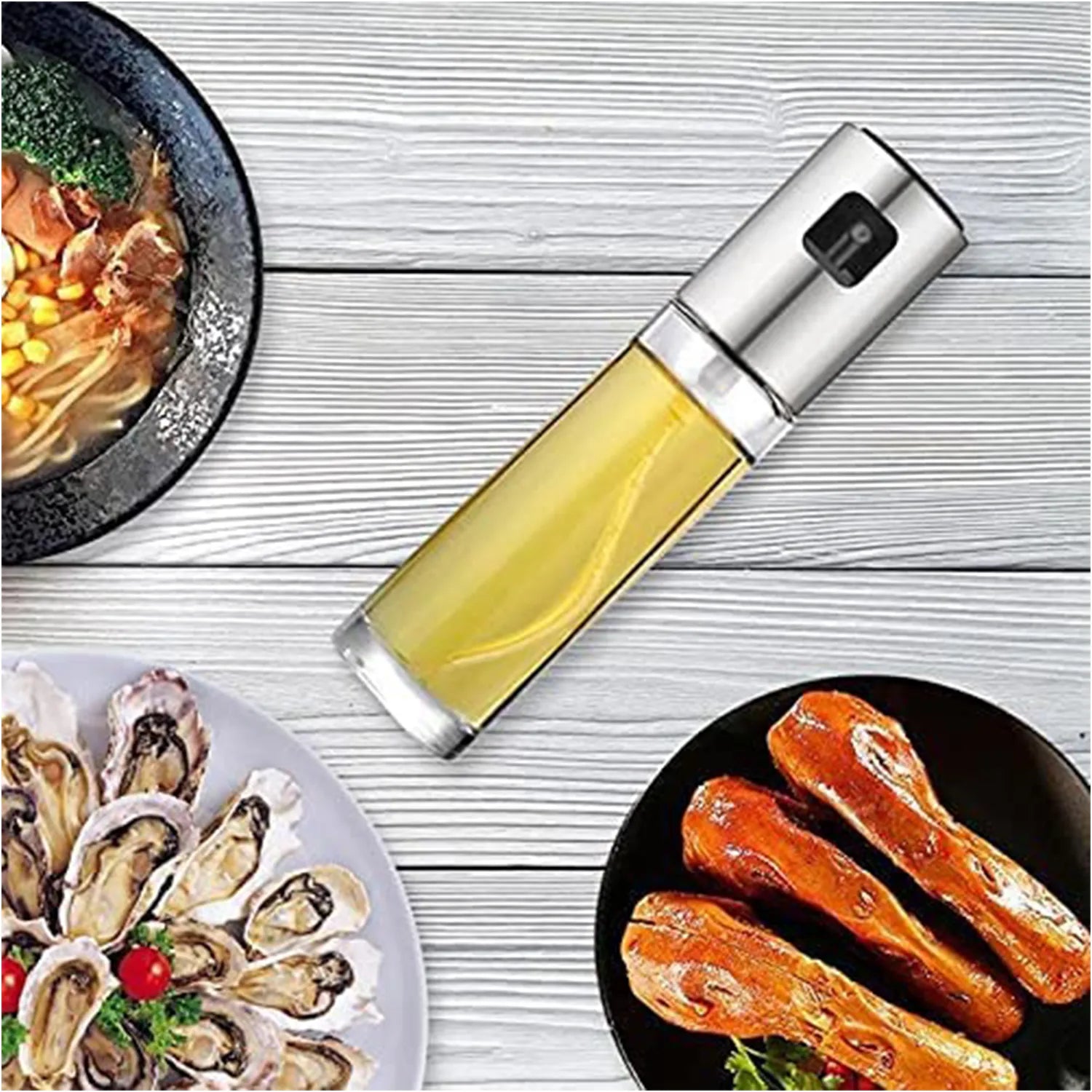 Oil Sprayer Bottle Glass Spray Mister for Cooking