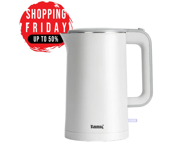Tank Safe Touch Kettle, 1.5L Capacity, 1500 Watts, Grey, GS-EK2417 - 2 Year Warranty