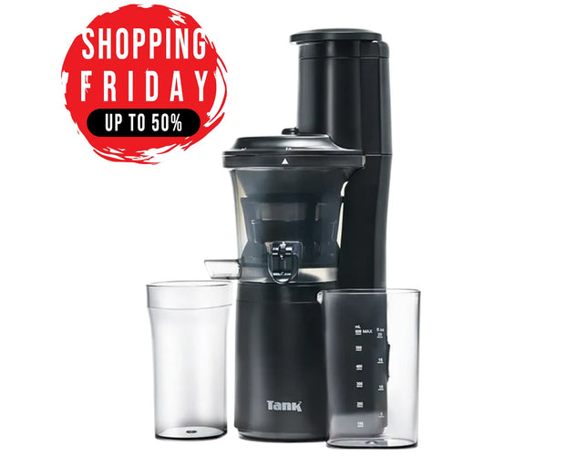 Tank Super Juicer Extractor, 300 Watts, Black, JE6009AB-GS , 2 Year warranty