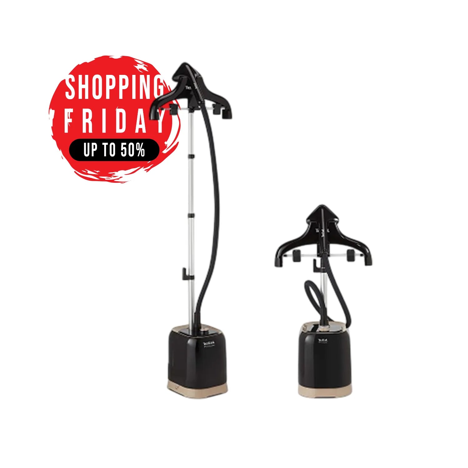 Tefal Pro Style Garment Steamer, 1700 W, Black  Beige - IT3420EG