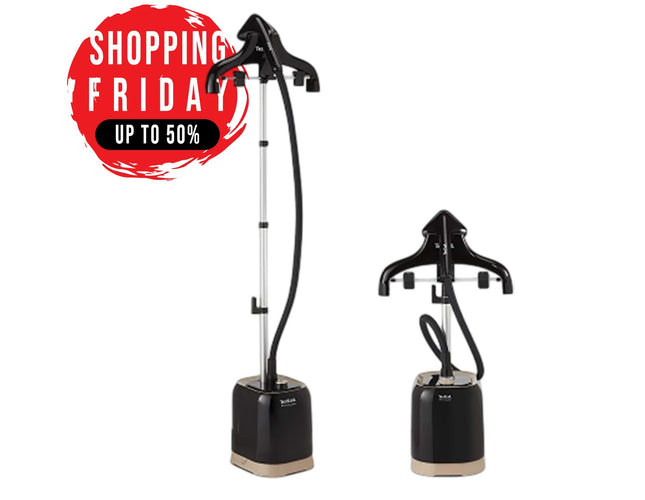 Tefal Pro Style Garment Steamer, 1700 W, Black  Beige - IT3420EG