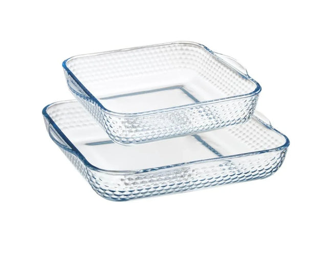 Pyrex Thermal Square  Set, 2 Pcs