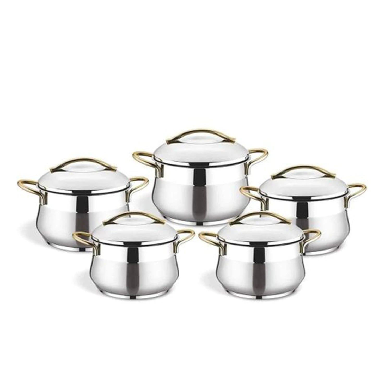 Turkish stainless steel set 10 pieces