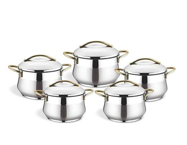 Turkish stainless steel set 10 pieces