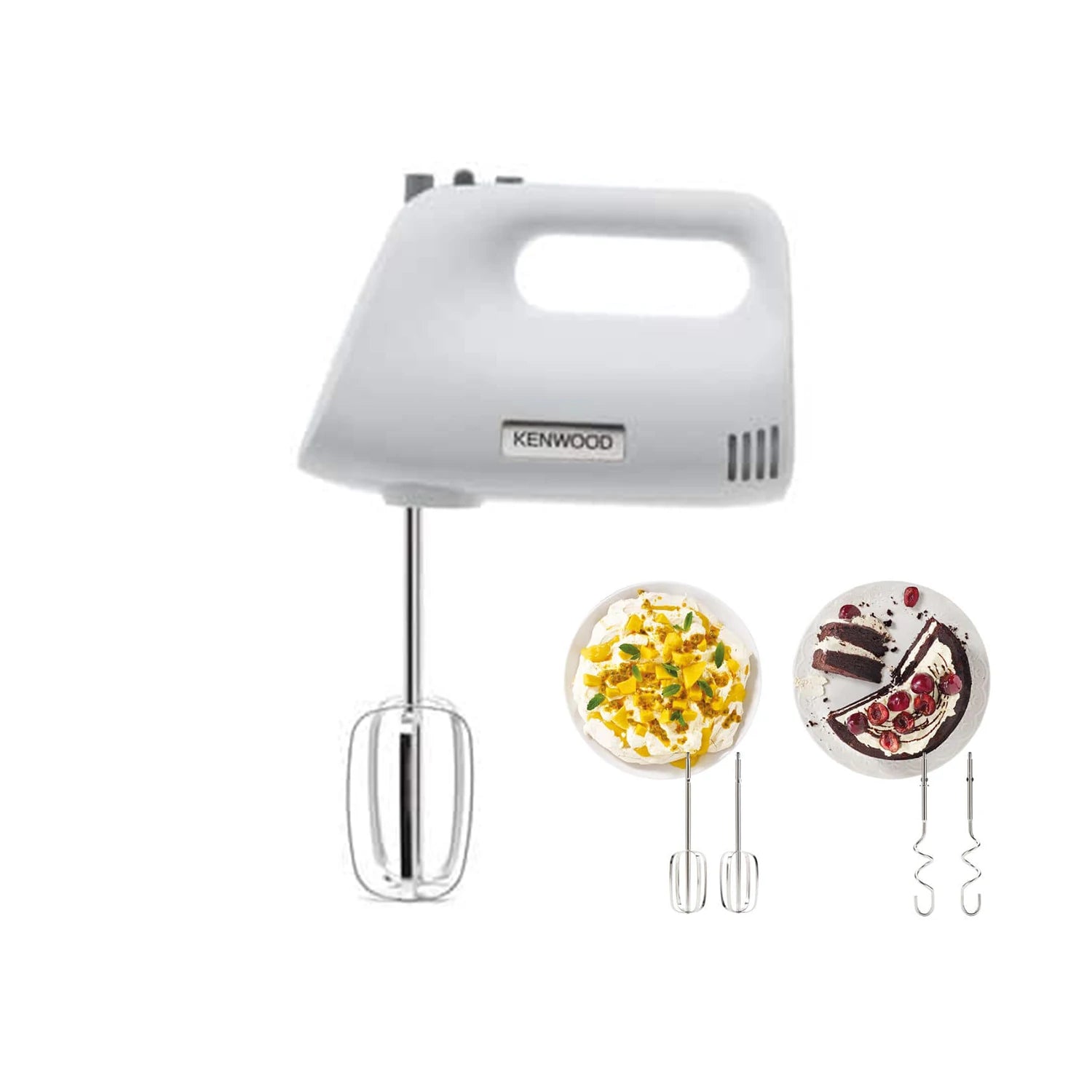 Hand Mixer, 450 Watt, White