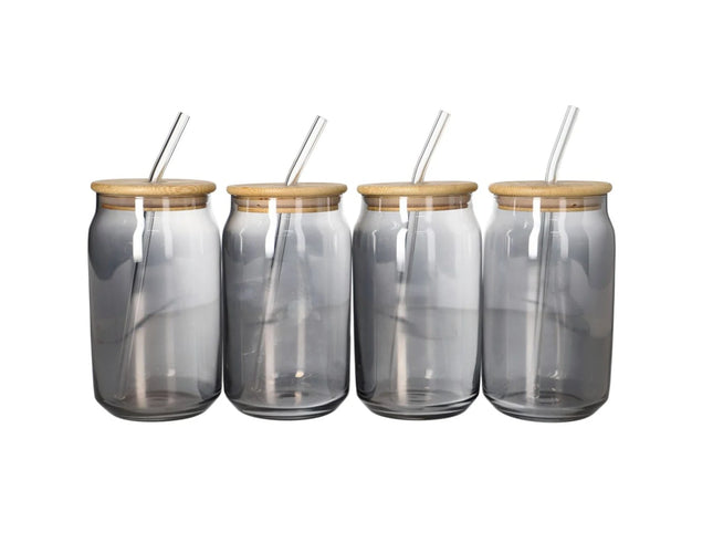 Cola Drinking Glass Cup, 4 Pcs