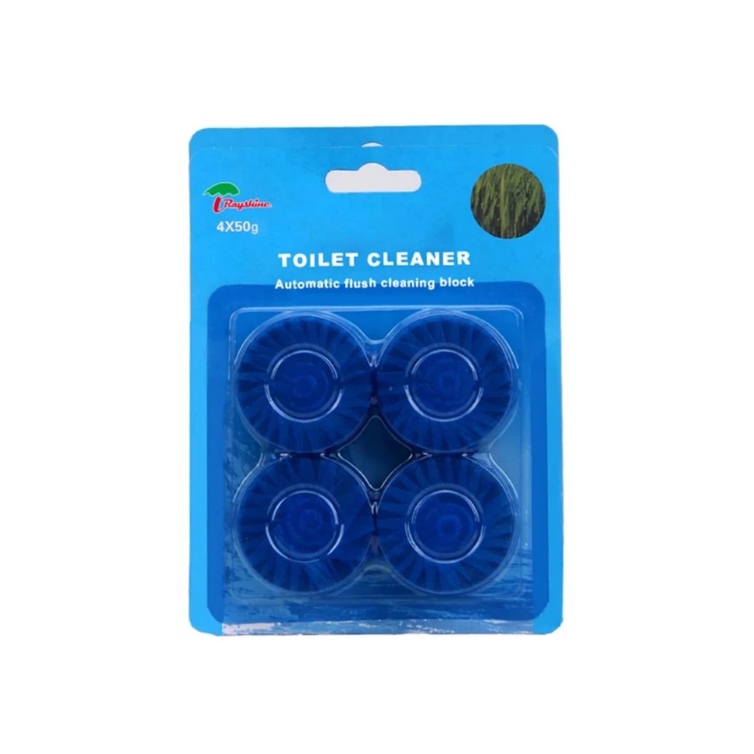 Blue Toilet Block, 4Pcs