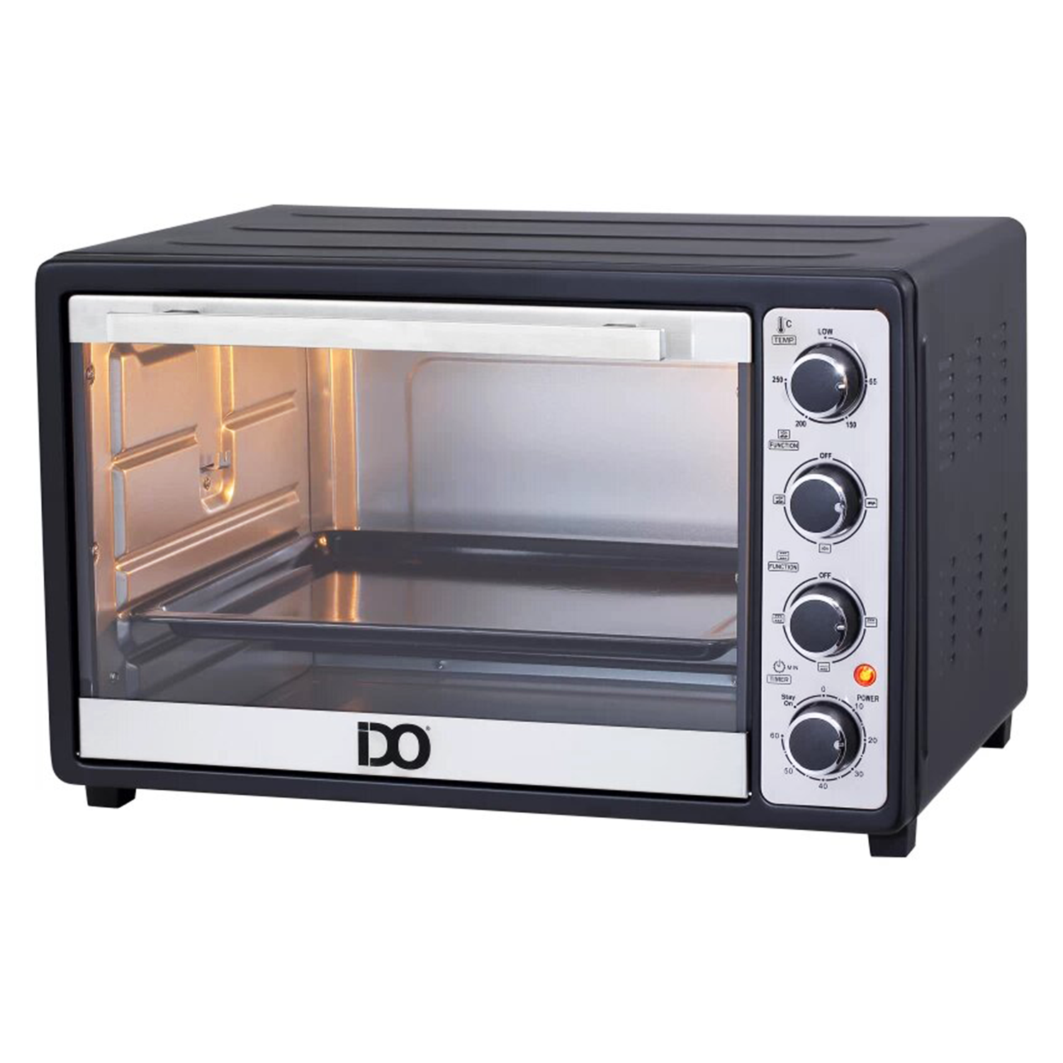 IDO Oven, 50 liter, • TO50SG-BK