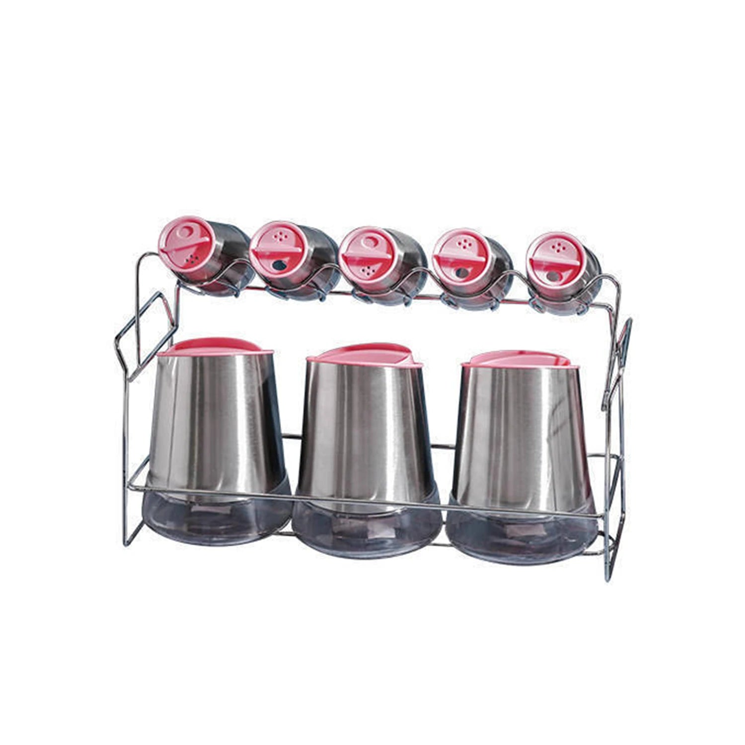 Spice box Stainless Steel set, 9 Pieces