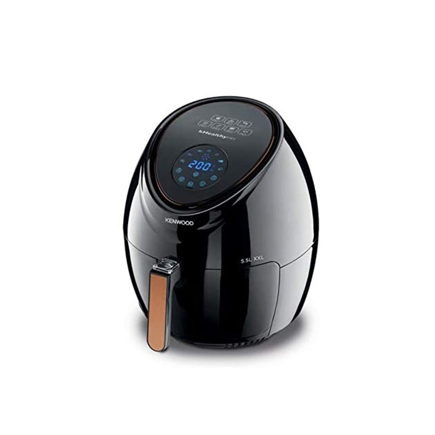 Kenwood Air Fryer, 5.5 Liter, 1800 Watt, Black - HFP50.000BK