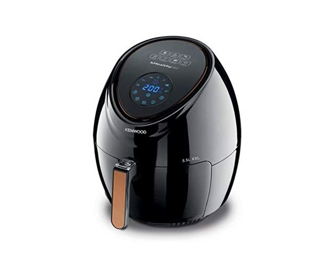 Kenwood Air Fryer, 5.5 Liter, 1800 Watt, Black - HFP50.000BK