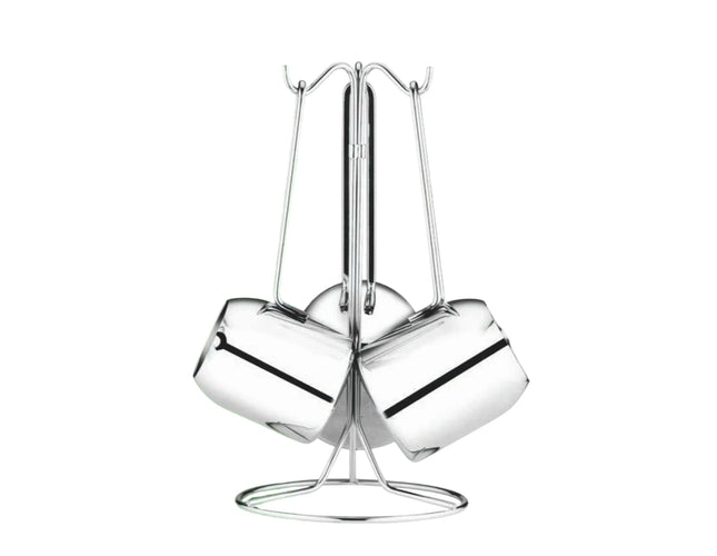 Stainless Steel Coffee Pot Set, 4 Pcs