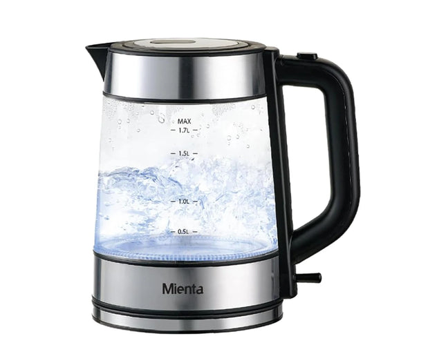 Mienta Kettle glass 2200 Watt 1.7 liter