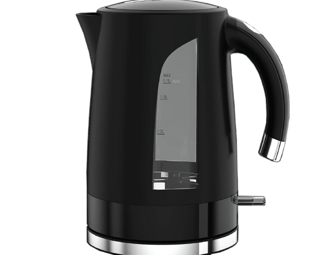 Fresh Electric Kettle, 2200 Watt, • Plastic Black