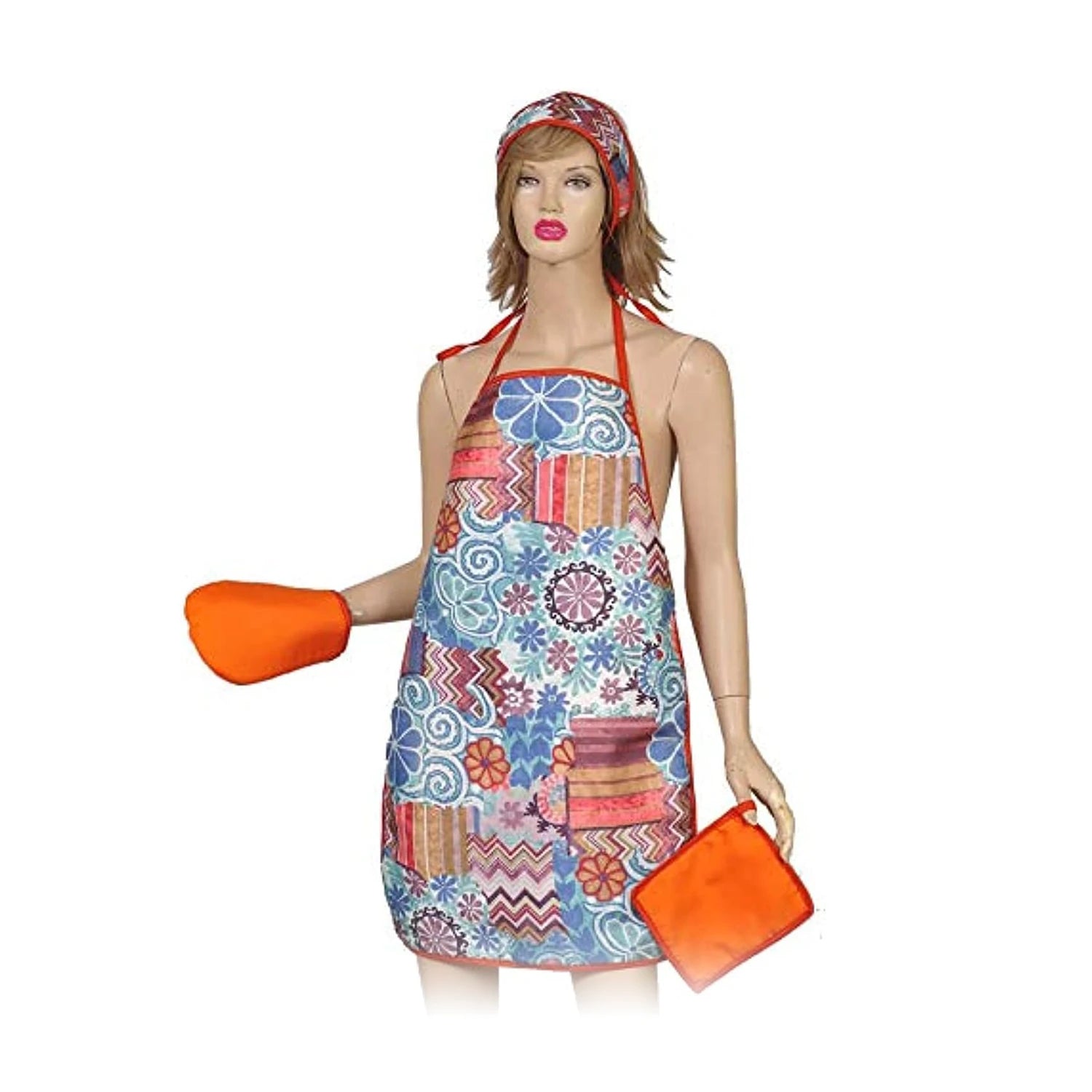 Kitchen Apron Set, 4 Pcs