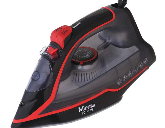 Mienta Steam Iron, 2200 Watt, • SI181438B