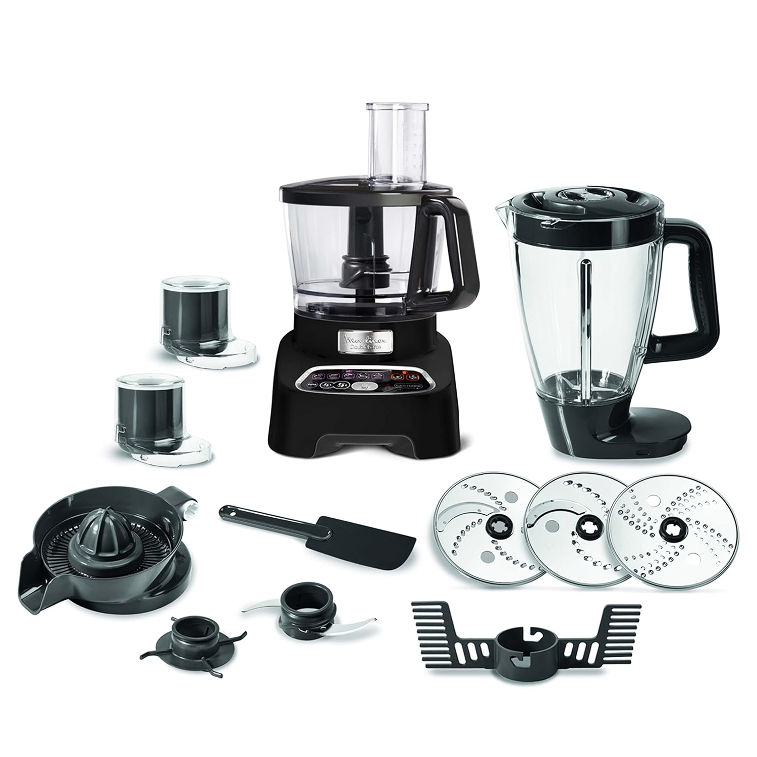 Moulinex Double Force Food Processor, 1000  Watt, • FP8268EG