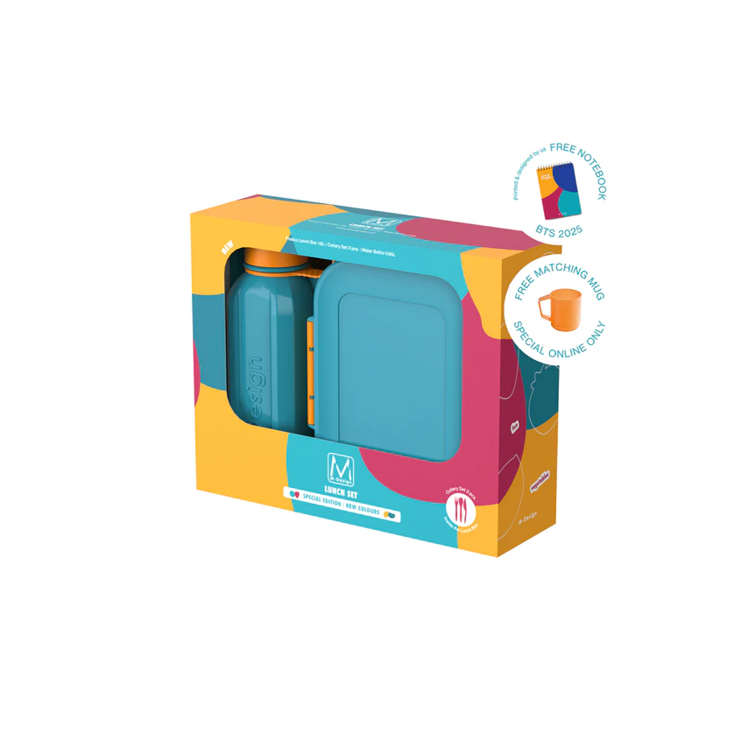 1.6 Lunch Set + Free Matching Mug
