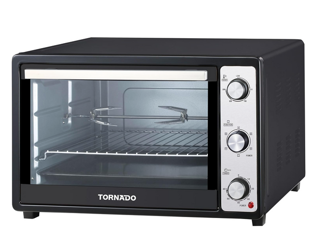 Tornado Electric Oven, 48 liter, • TEO•-48DGE(K)