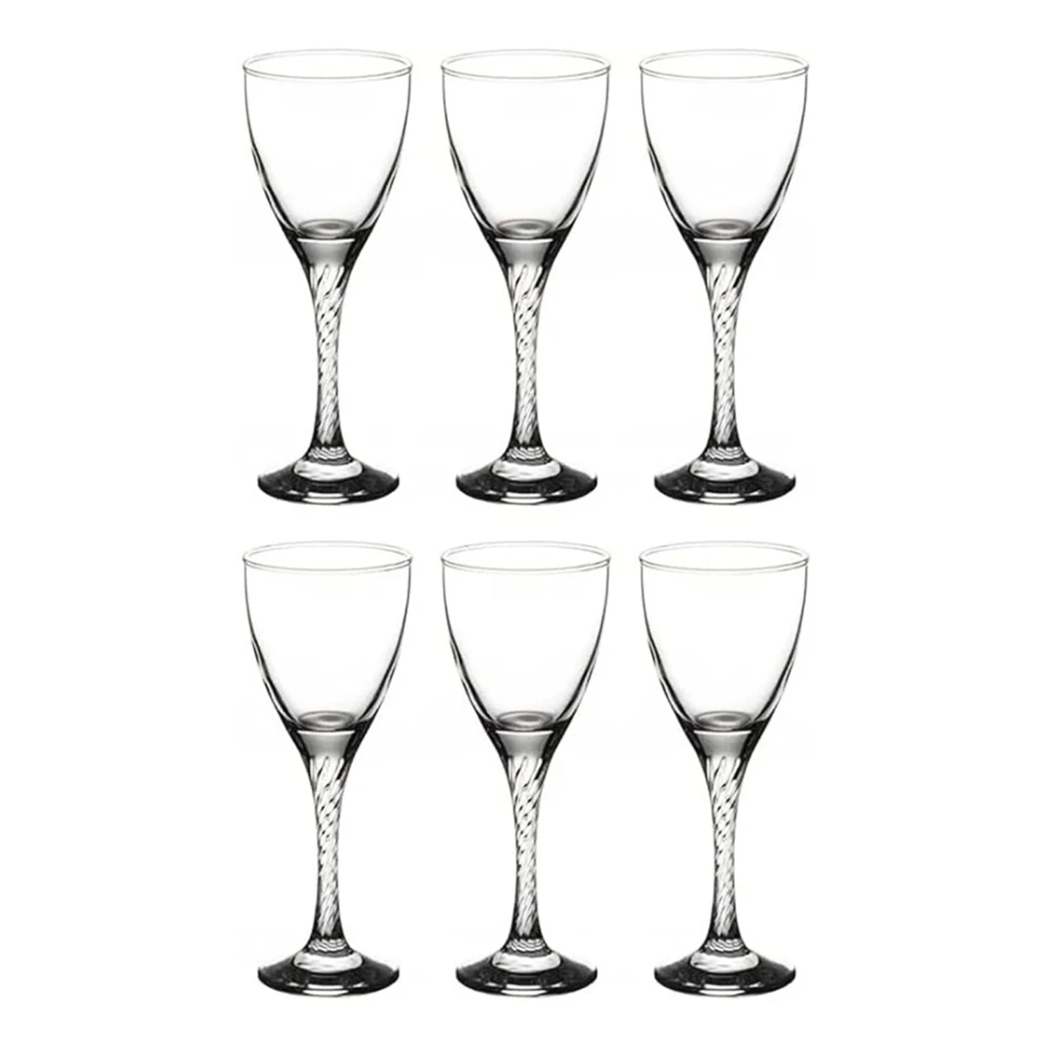 Pasabahce Twist Cup Set, 6 pcs