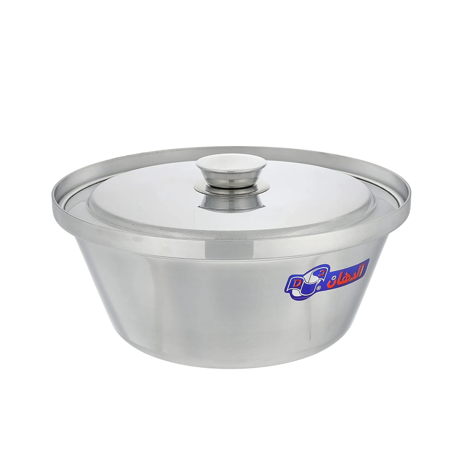 El Dahan conical pot with lid, 22 cm