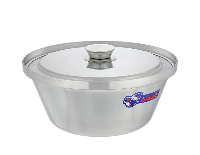 El Dahan conical pot with lid, 36 cm