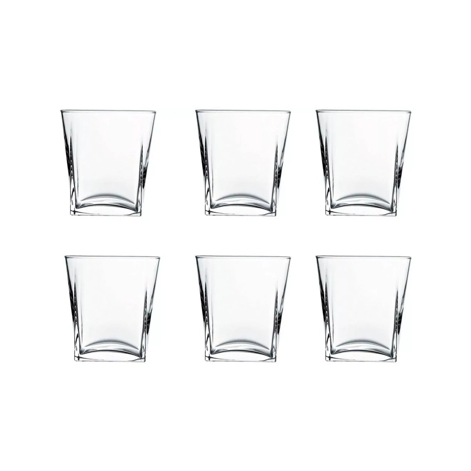 Pasabahce  Carre Cup Set, 6 pieces