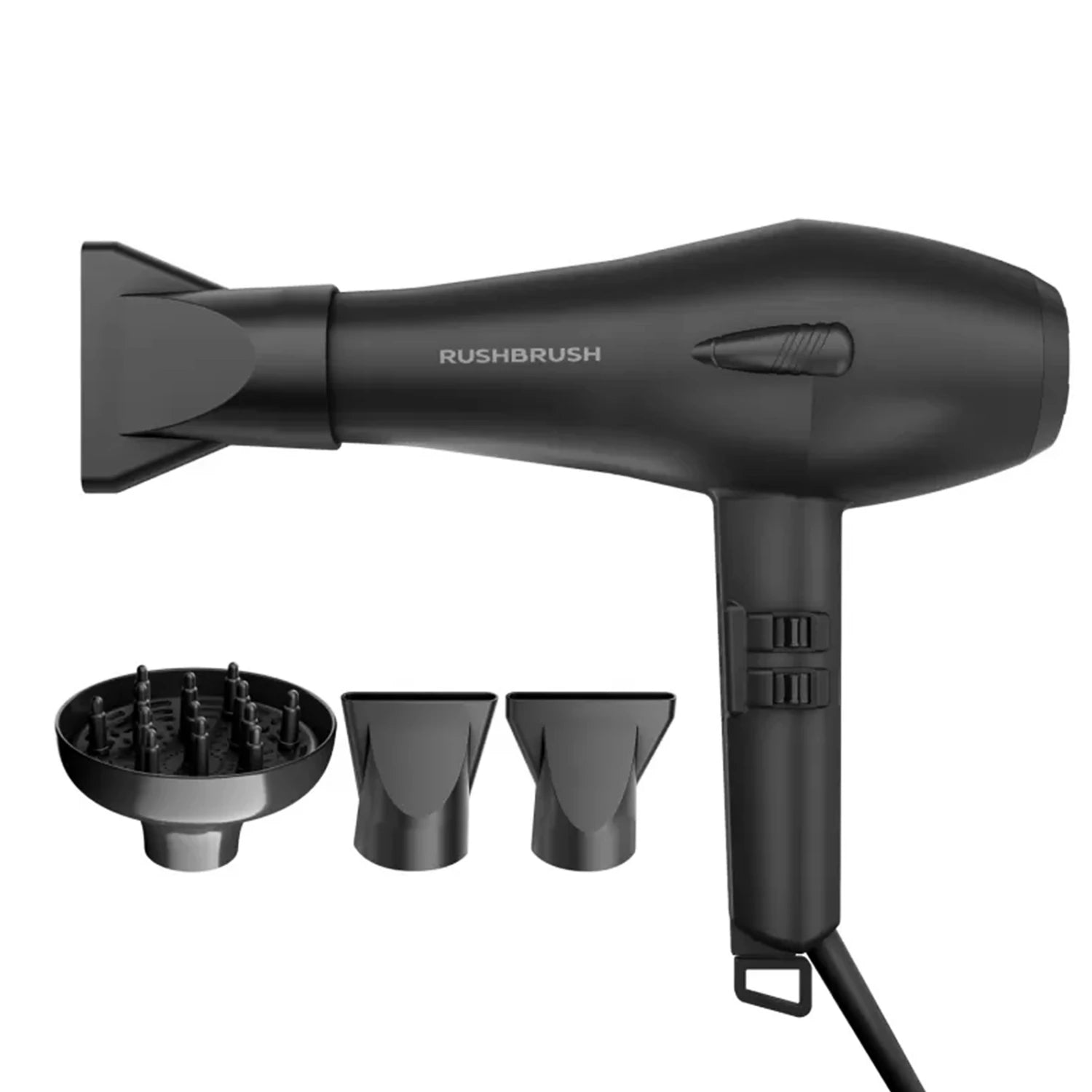 Rush Brush Hair Dryer, • D3 TURBO