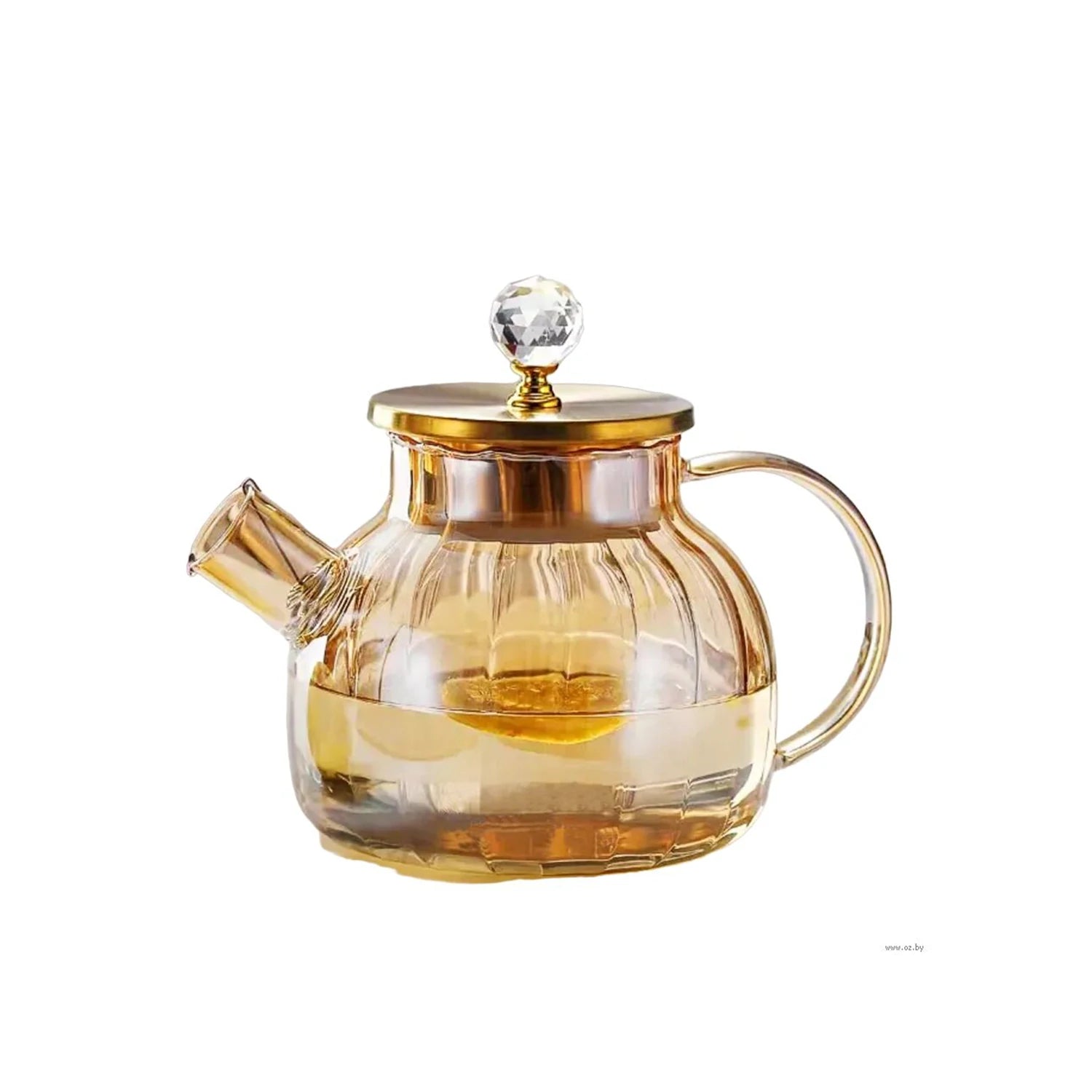 Golden peach teapot, 1 liter