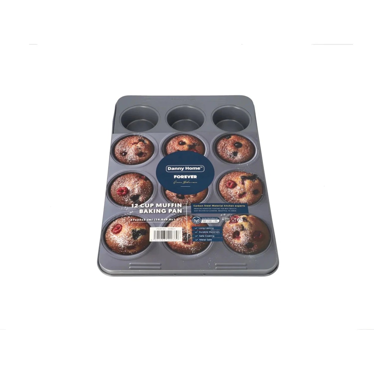 Danny Home Muffin Pan, 12 Cup