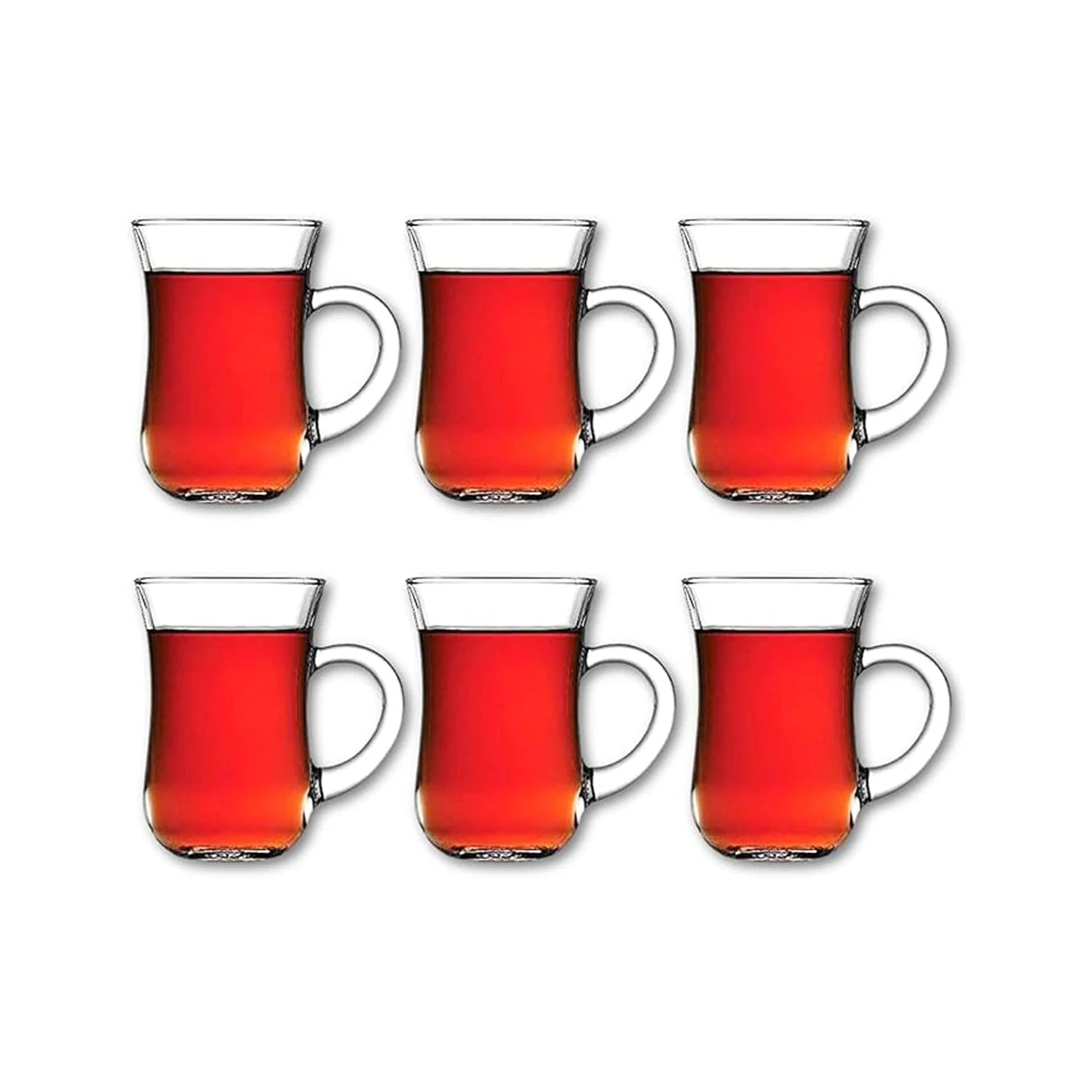 Pasabahce Keyif Tea Set, 6 pieces