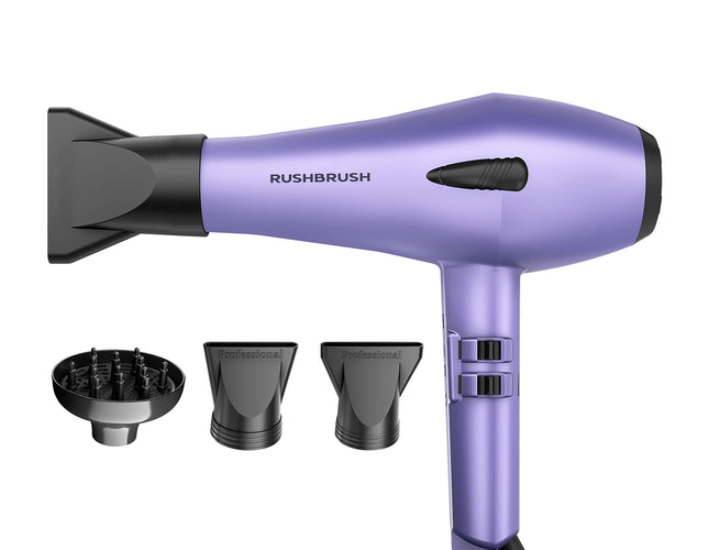 Rush Brush Hair Dryer, • D3 TURBO