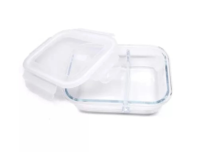 Glass Fruit Bowl Portable Food Salad Box Packaging Lunch Box