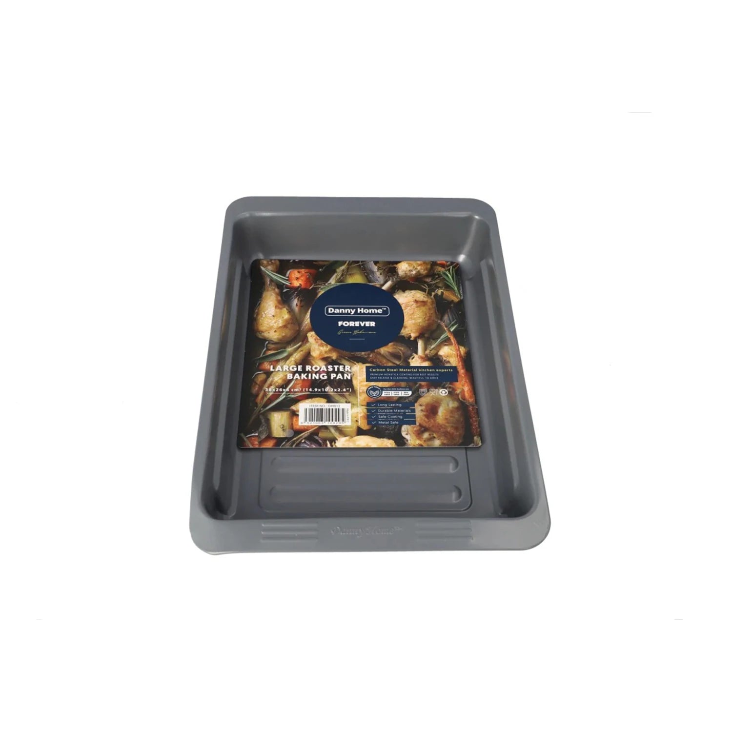 Danny Home Large Roaster Baking Pan, 38cm