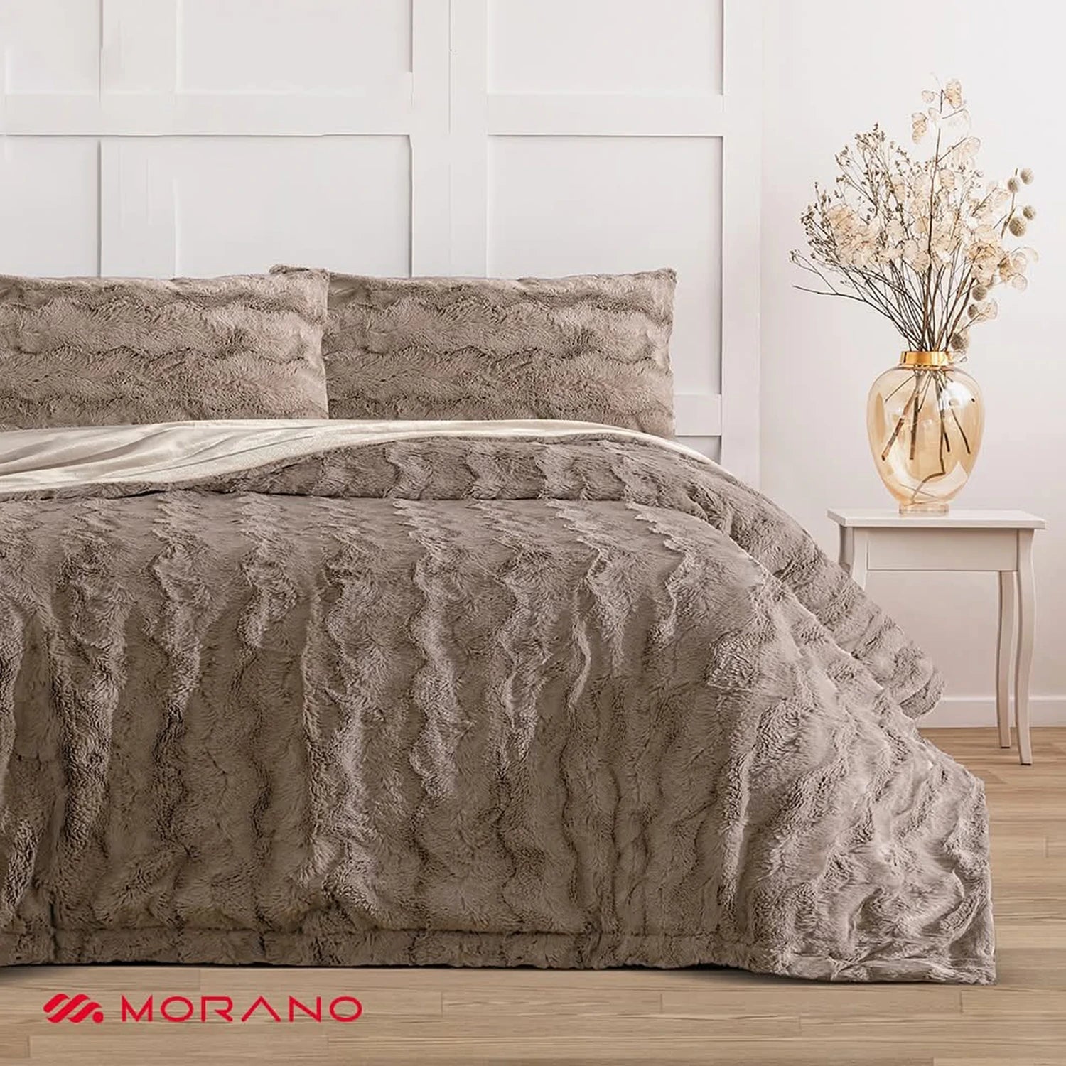 Morano Mink Blanket Set, 3 Pieces