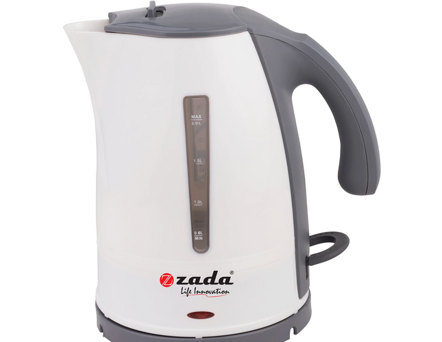 Zada Electric Kettle, 2200 Watt, • ZKT-202