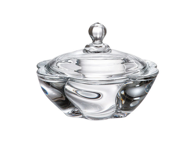 Bohemia Crystal Barley Twist box with lid, 200mm