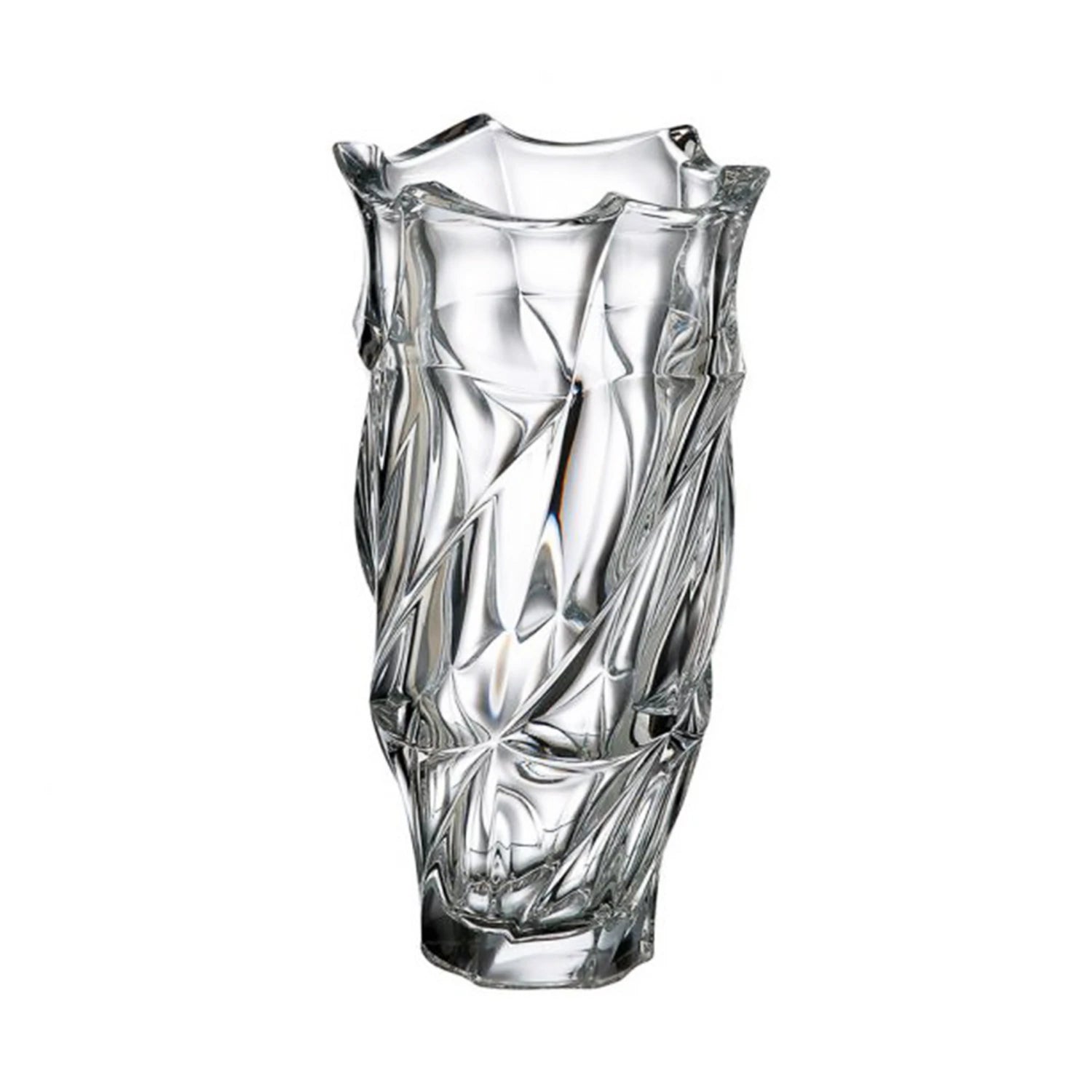 Bohemia Crystal Flamenco Vase, 300mm