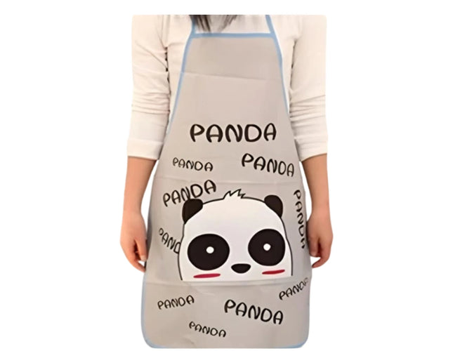 Cute Panda Kitchen Bib Apron
