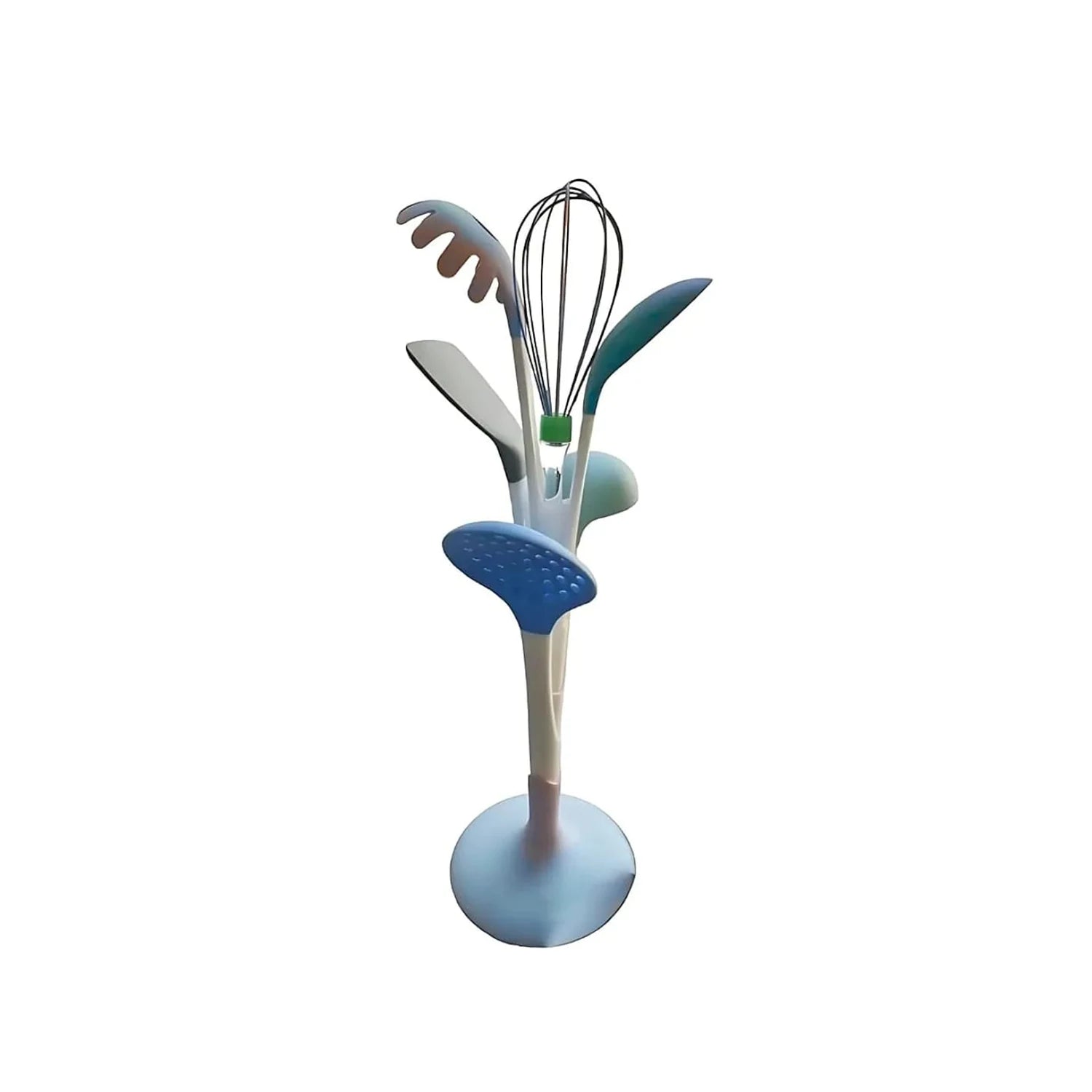 Kitchen Utensils With Stand Set, Tree Shaped, 6 Pcs