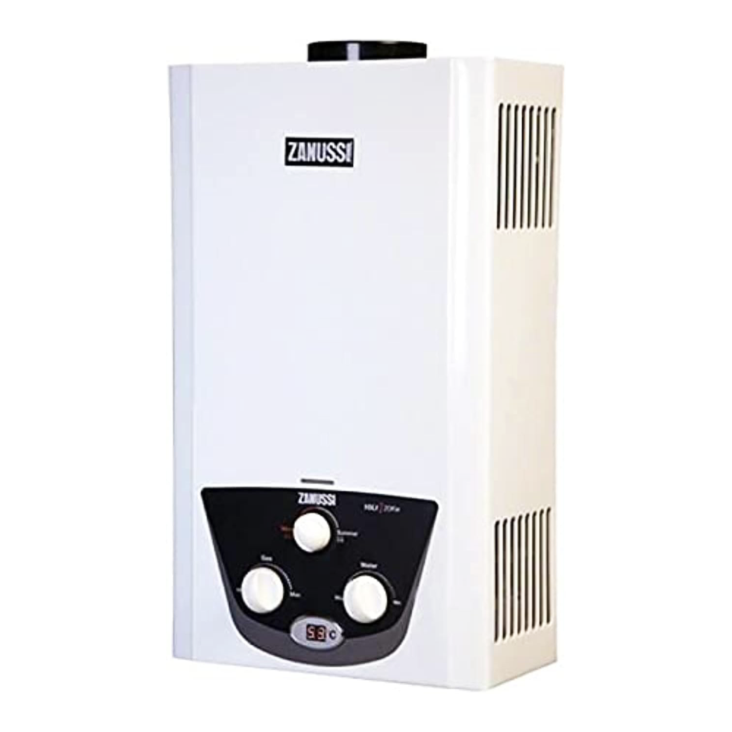 Zanussi Gas Water Heater, 10 Liter, With adapter