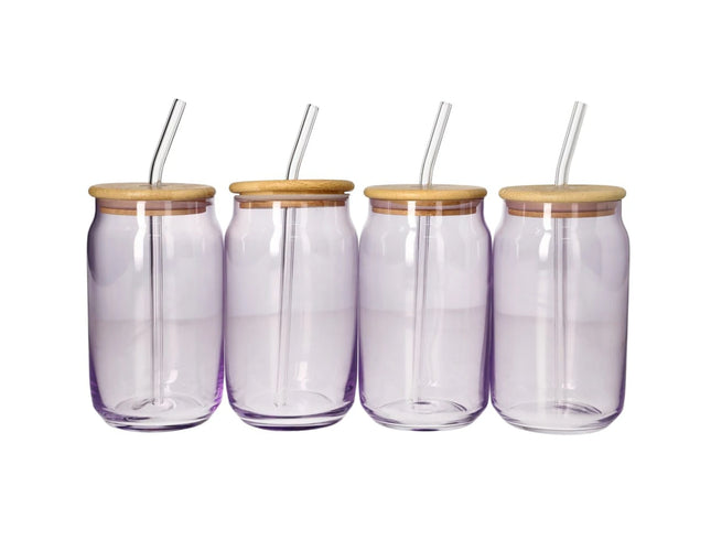 Cola Drinking Glass Cup, 4 Pcs