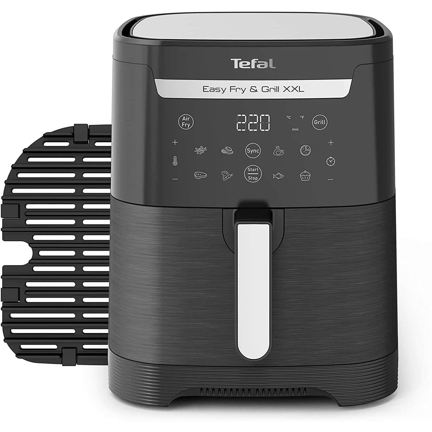 Tefal Air Fryer, 6.5 Liters, 1800 Watt, Black - EY8018EG