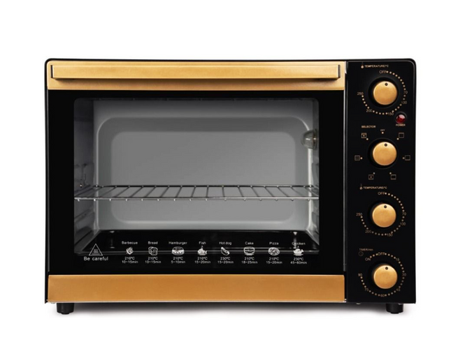 Fresh Gold  Electric Oven, 65 liter, • (Grill and Fan)