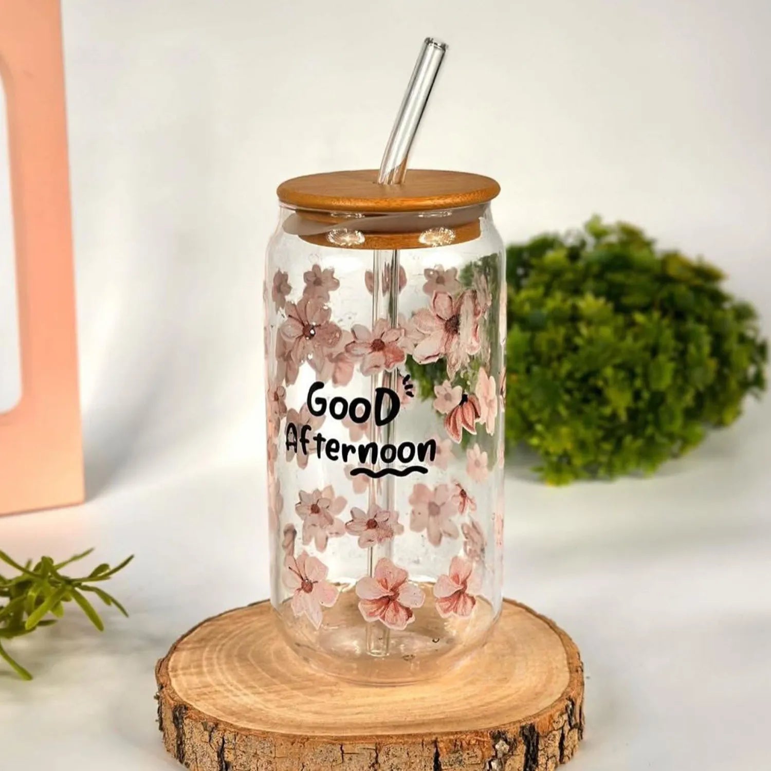 Glass Jar Wooden Lid + Shalimoah