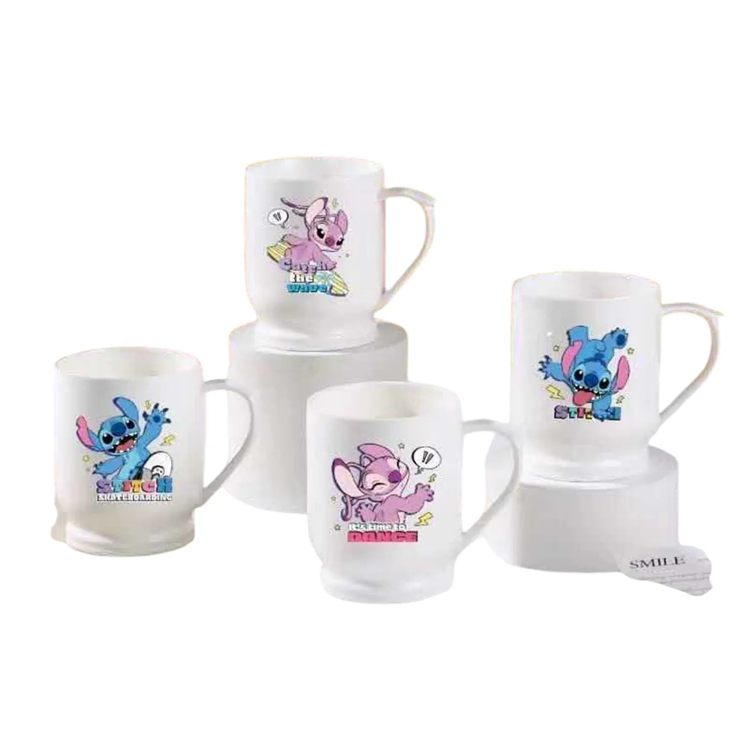 Large Porcelain Mug – Stitch Designs – 350 ml